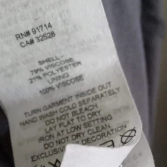 NWT Armani Exchange A/X Grey Silver Sequined Cowl Neck  Sleeveless Top size L - Picture 5 of 8